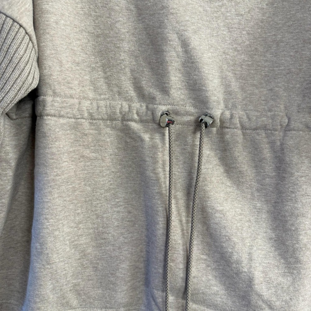 Varley Sweatshirt Women X-Large Beige Cavello Longline Fleece Turtleneck‎ Soft - Picture 3 of 13